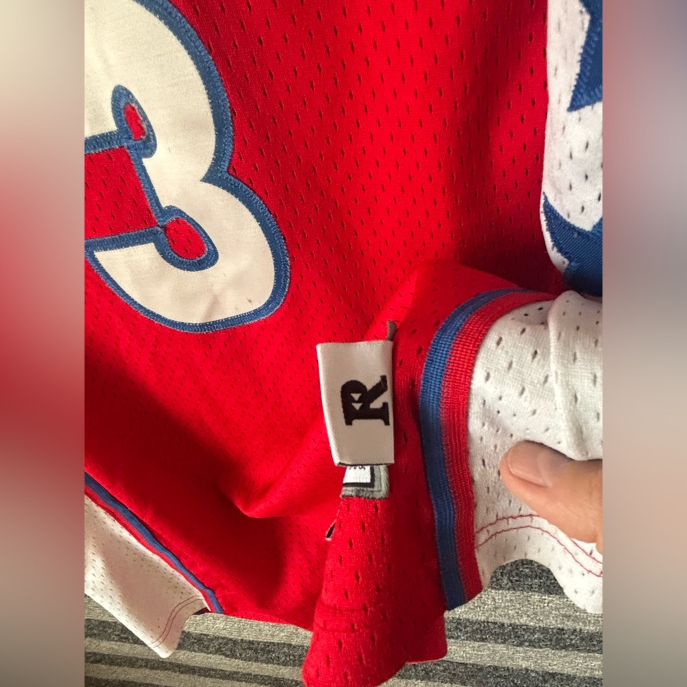 Vintage 90’s Nike Rewind Allen Iverson Philadelphia 76ers Swingman Jersey XL - Picture 6 of 10